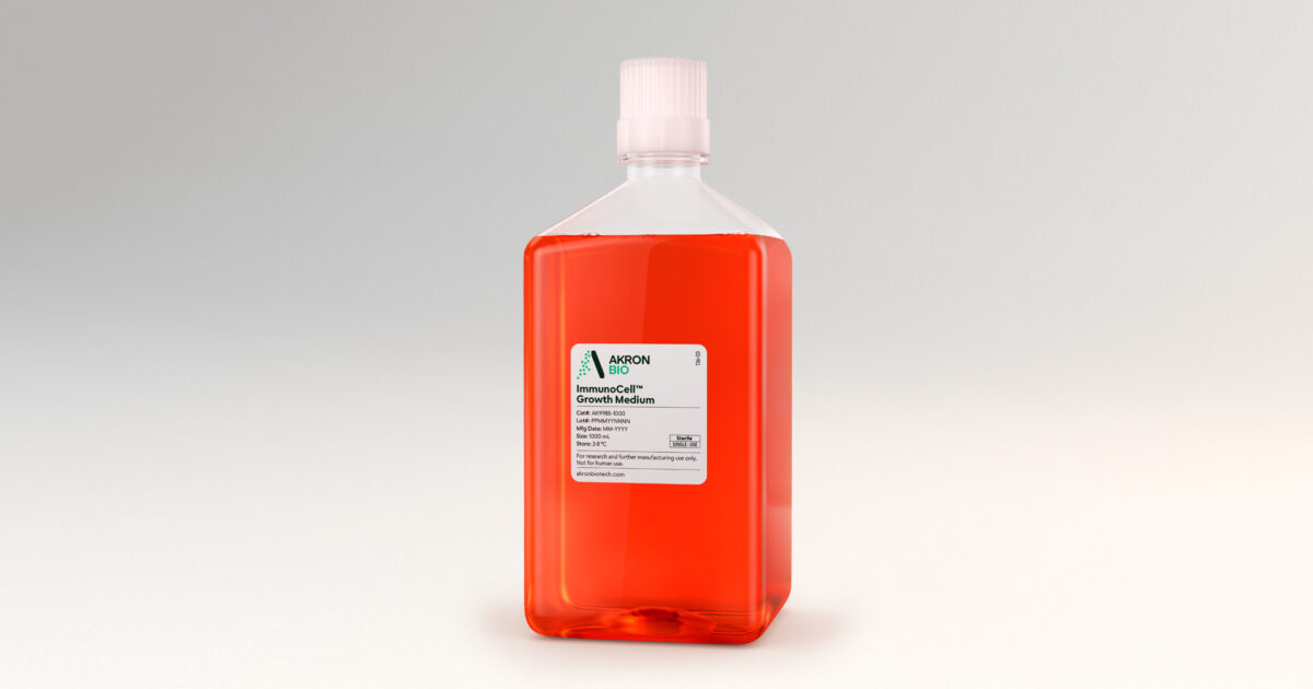 独12” City Child Immune ISM4 ISM Productions /00250 ImmunoCell Growth Medium (ICGM) - Akron Biotech